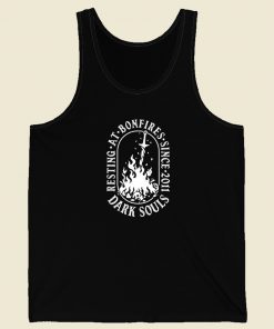 Resting At Bonfires Classic 80s Tank Top