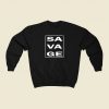 Savage Words Graphic Sweatshirts Style