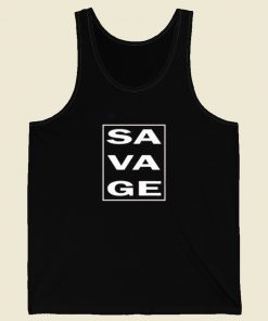 Savage Words Graphic Tank Top