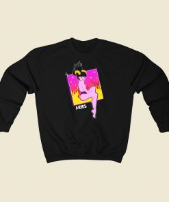 Sexy Aries Zodiac 80s Sweatshirts Style