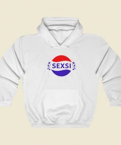 Sexy Pepsi Parody 80s Hoodie Style