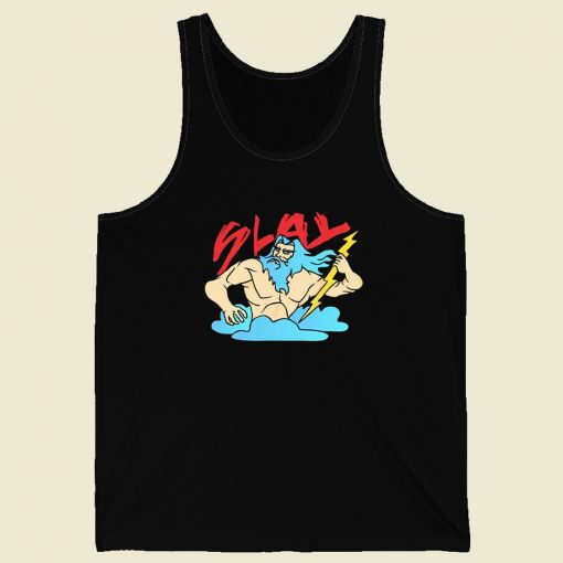 Slay Zeus Olympus 80s Tank Top