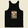 Smile No Thanks Monalisa Cat 80s Tank Top