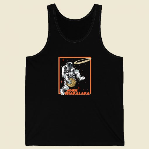 Space Dunk Graphic 80s Tank Top