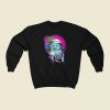 Space Kitty Astronaut 80s Sweatshirts Style