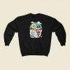 Spooky Night Pizza Funny 80s Sweatshirts Style