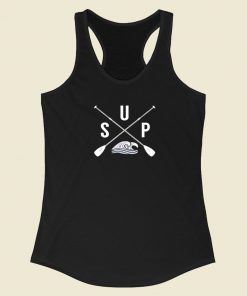 Stand Up Paddle Board Racerback Tank Top