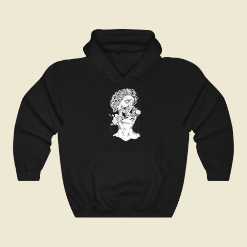 Statue Of David Skull Hoodie Style