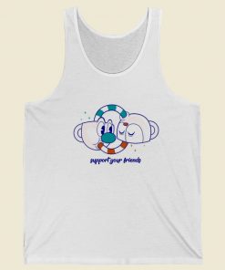 Support Your Friends 80s Tank Top