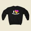 Sweet I Love Summer 80s Sweatshirts Style