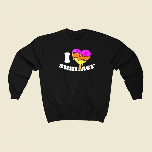 Sweet I Love Summer 80s Sweatshirts Style