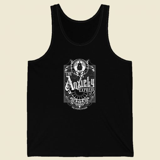 The Anxiety Express 80s Tank Top