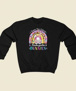 The Cutest Kindergarten Bunnies 80s Sweatshirts Style