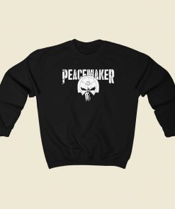 The Peacenisher Old Skull 80s Sweatshirts Style