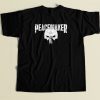 The Peacenisher Old Skull 80s T Shirt Style