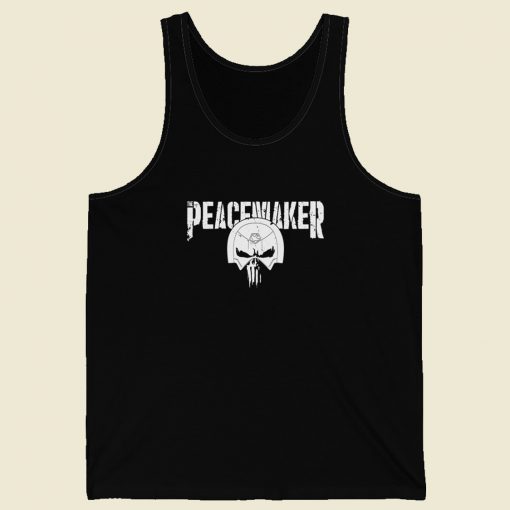 The Peacenisher Old Skull 80s Tank Top