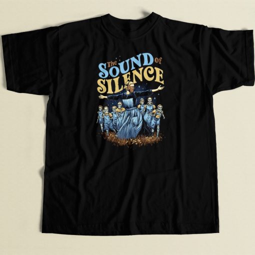 The Sound Of Silence 80s T Shirt Style