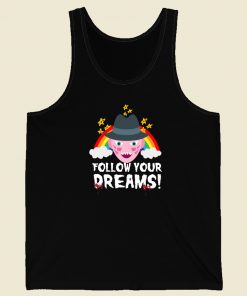 Top Follow Your Dreams 80s Tank Top