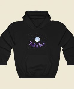 Trick or Treat Night Moon Sky 80s Hoodie Style