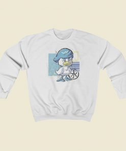 Water Duck Funny 80s Sweatshirts Style