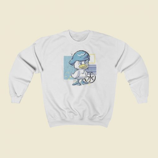 Water Duck Funny 80s Sweatshirts Style