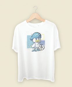 Water Duck Funny 80s T Shirt Style