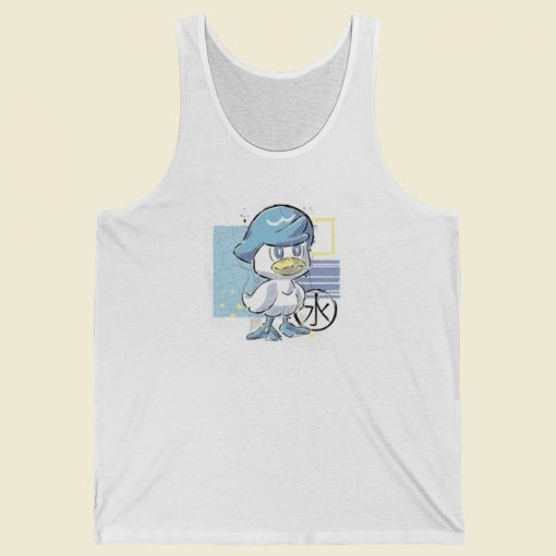 Water Duck Funny 80s Tank Top