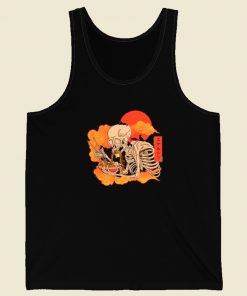 Yokai Ramen And Cats 80s Tank Top