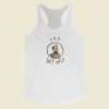 999 Juice Wrld Tan Racerback Tank Top