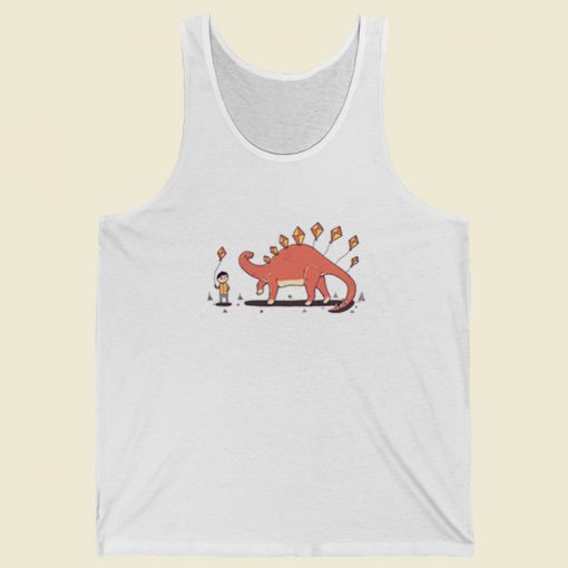 Abed Nadir Dinosaur Stegosaurus Tank Top