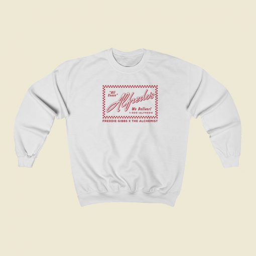 All Sauce Alfredo Freddie Gibbs 80s Sweatshirts Style