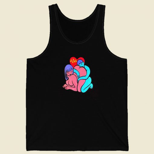 Alpha Channeling Snuggle Funny Tank Top