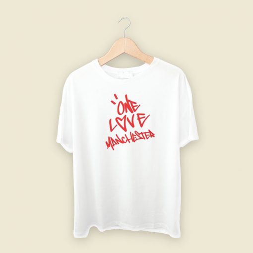 Ariana Grande One Love Manchester T Shirt Style