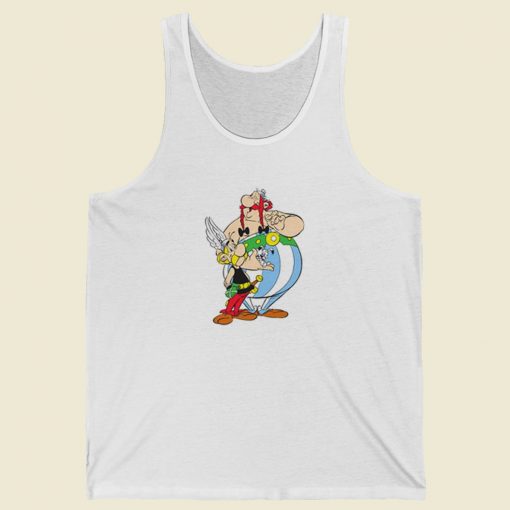 Asterix And Obelix Funny Tank Top