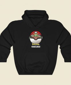 Baby Yoda Pokeball The Mandalorian Hoodie Style