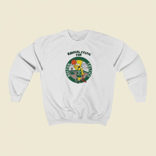 Bart Simpson Radical Boston Celtics Sweatshirts Style