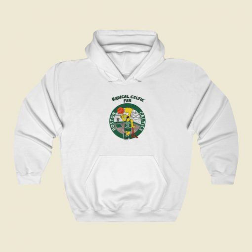 Bart Simpson Radical Boston Celtics Hoodie Style