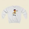 Bart Simpsons White Sox Sweatshirts Style