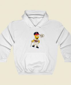 Bart Simpsons White Sox Hoodie Style