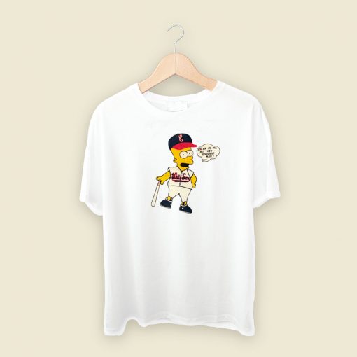 Bart Simpsons White Sox T Shirt Style