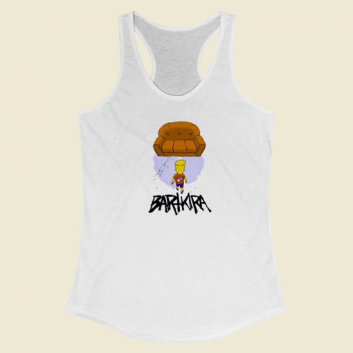 Bartkira Akira Bart Simpson Racerback Tank Top