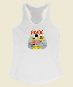 Beavis and Butthead ACDC Mtv Racerback Tank Top