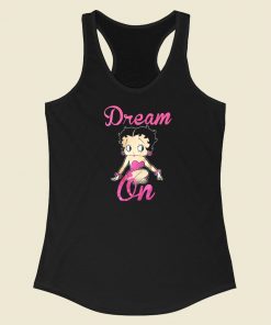 Betty Boop Dream On Racerback Tank Top