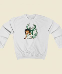 Betty Boop Milwaukee Girl Sweatshirts Style