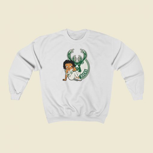 Betty Boop Milwaukee Girl Sweatshirts Style