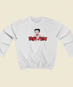 Betty Boop Rotten Sweatshirts Style