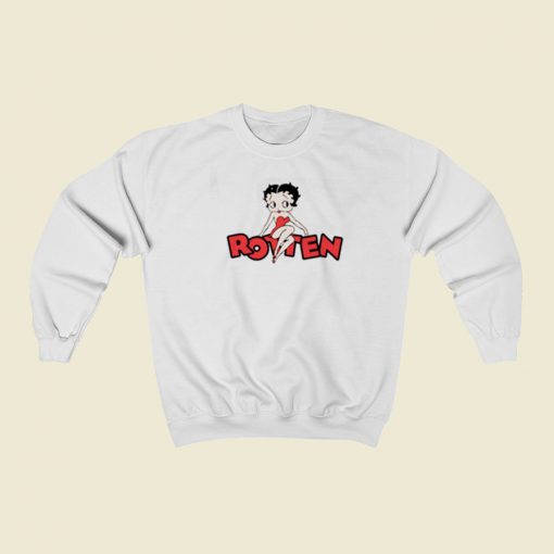 Betty Boop Rotten Sweatshirts Style