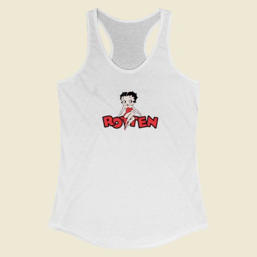 Betty Boop Rotten Racerback Tank Top