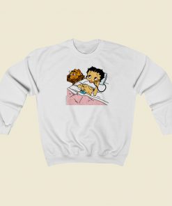 Betty Boop Take It Easy Phone Sweatshirts Style