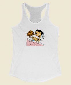 Betty Boop Take It Easy Phone Racerback Tank Top